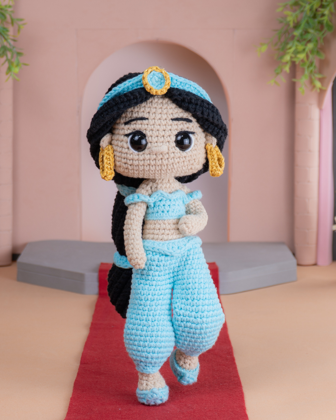 Jasmine amigurumi artesanal